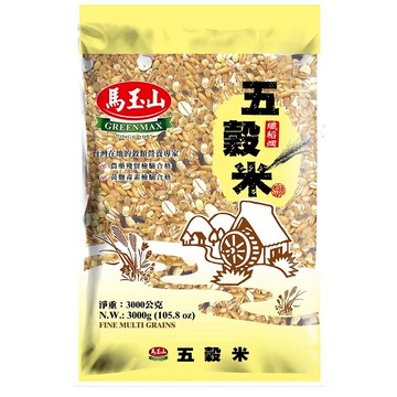 馬玉山五榖米 3Kg