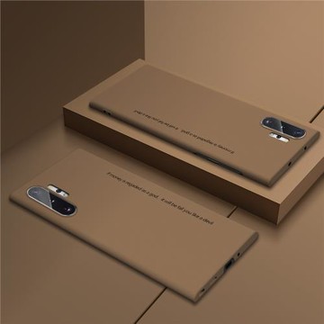 adko新款簡約硬殼適用于三星note10+手機殼男款note9親膚包邊超薄散熱外殼note8原創個性ins潮女十plus
