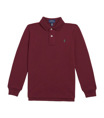 Ralph Lauren Kids Cotton Long-Sleeve Polo Shirt