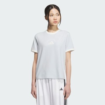 【adidas 愛迪達】 短袖上衣 T恤 女 KC0060