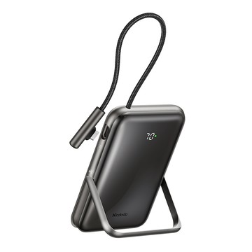 10000mAh up Mcdodo 有線/無線二合一行動電源 20W磁吸無線充電行動電源 MagSafe折疊支架行動電源  10000mAh