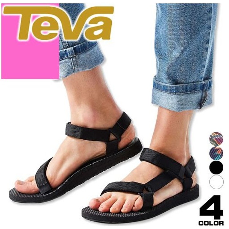 テバ Teva サンダル スポーツサンダル シャワーサンダル レディース オリジナルユニバーサル 履きやすい ぺたんこ スポーツ ブランド 歩きやすい おしゃれ 春夏