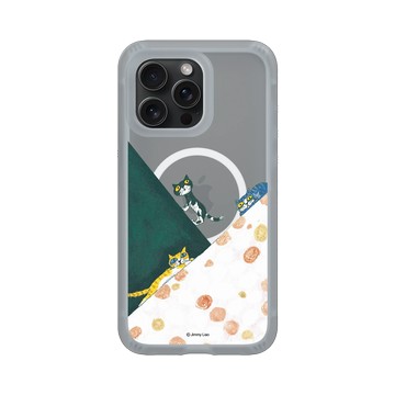 iPhone 15 Pro Max AirX 流變灰 - 幾米 Jimmy Liao - 遺失了一隻貓日光浴