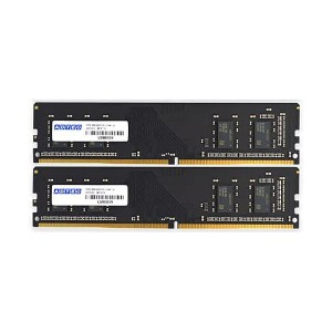 (まとめ）アドテック DDR4-3200UDIMM 16GB×2枚組 ADS3200D-16GW 1箱