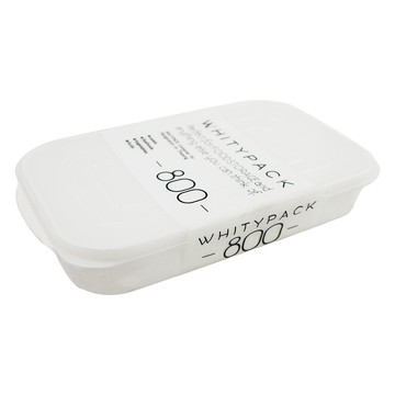 日本製WHITYPACK可微波保鮮盒-800ml-6入