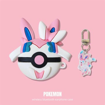 適用蘋果airpods保護套freebuds7i仙子伊布6i精靈球5i二代se2三代freebudspro3耳機殼4e四代pro2五代freeclip