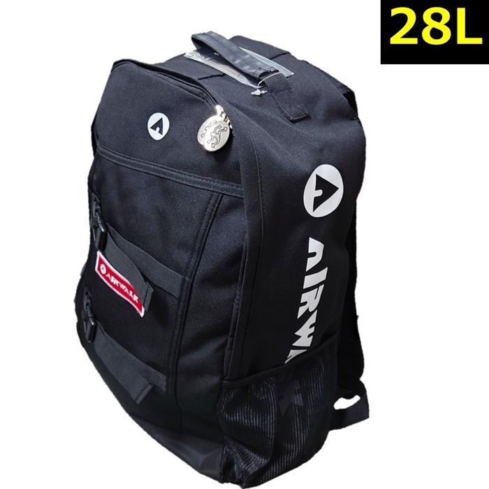 リュックサック 28L デカリュック 黒 スケボー ブラック AIRWALK A1550014 通販 LINEポイント最大0.5%GET  LINEショッピング