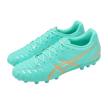 Asics 足球鞋 DS Light Club AG 男鞋 綠 金 人工草皮 軟釘 輕量 抓地 亞瑟士 1103A119400