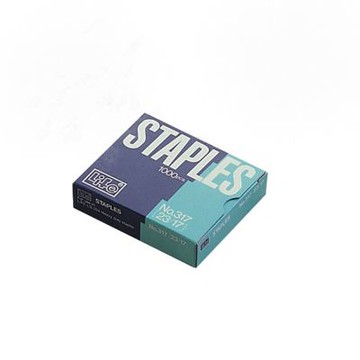 【徠福】23/17 訂書針 10盒/中盒 NO.317