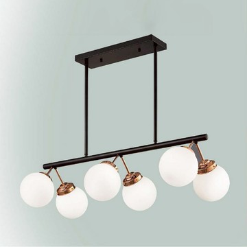 E27白⽟玻璃中島吊燈 B52-29-70122