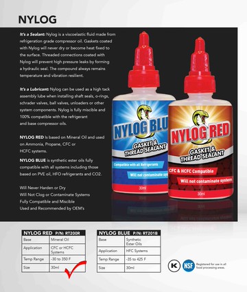 【NYLOG】美國冷媒銅管密封膠 防漏劑 止洩膏 耐漏 防漏 密封膠 潤滑劑 (原裝進口/限量)