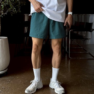 正韓輕質涼感防水尼龍休閒短褲 8色 YUPPIE 預購商品 0715