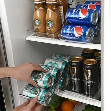 冰箱收納盒保鮮廚房透明分格專用飲品整理神器冷凍抽屜式置物架子