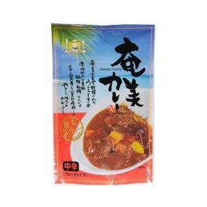 藤井養蜂場 奄美カレー 中辛 フレークタイプ 180g  フジイのはちみつ