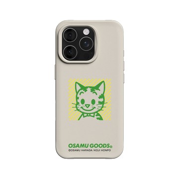 iPhone 16 Pro SolidX 貝殼灰 - OSAMU GOODS - 多彩系列-Cat