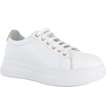 LA CONTE LEISURE 平底鞋 白色女款鞋子