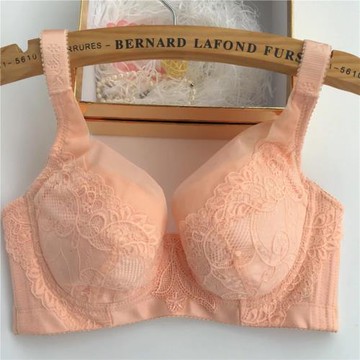 文胸調整型無海綿薄款 全罩杯95C 90C 85C 80C大胸顯小收副乳內衣