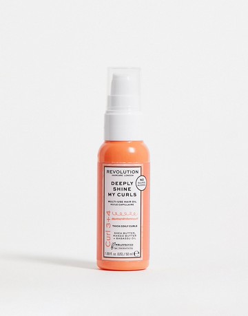 Revolution Haircare Shine My Curls Multi-use Oil 50ml-No colour