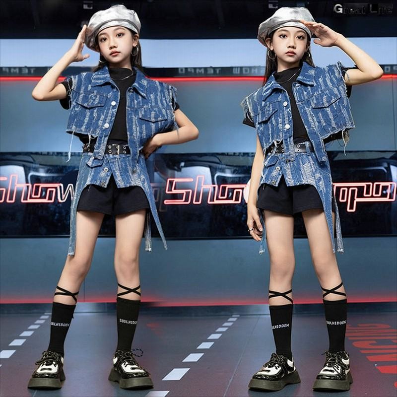 キッズ ダンス衣装 セットアップ 女の子 チア チアガール 韓国 k