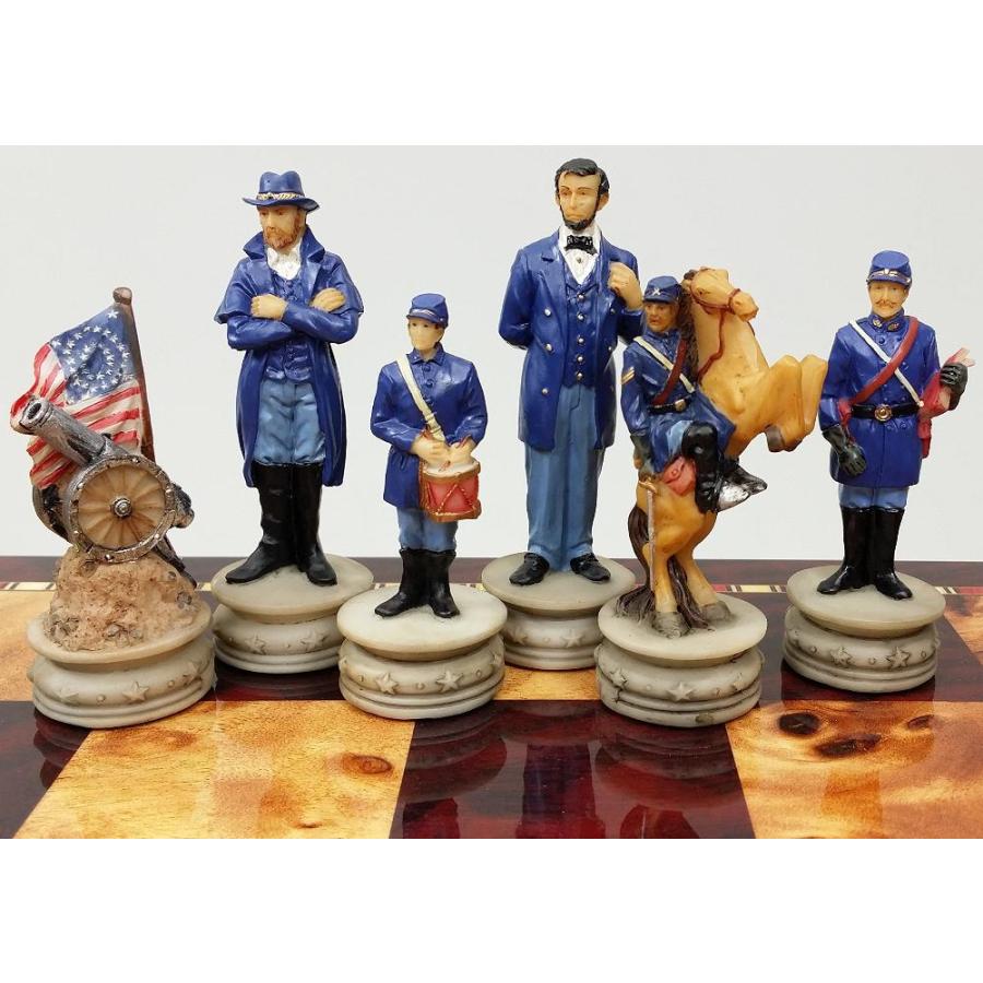 US American Civil War Chess Set W  17