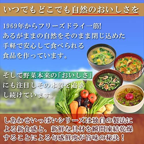 コスモス フリーズドライ しあわせいっぱい スープ 10種20食 詰め合わせ セット(化学調味料無添加 インスタント)