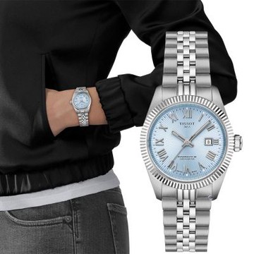 TISSOT 天梭 官方授權 Ballade系列 天文台認證 時尚機械錶 女錶 聖誕節 禮物-T1562081135300