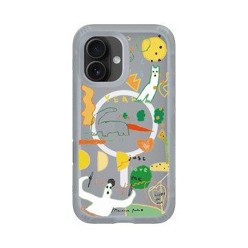 iPhone 16 AirX 流變灰 - MacaronToe 馬卡龍腳趾 - 小畫家 Draw For Fun