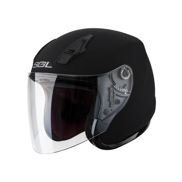 SOL SO-8 素色_素消光黑 開放式安全帽