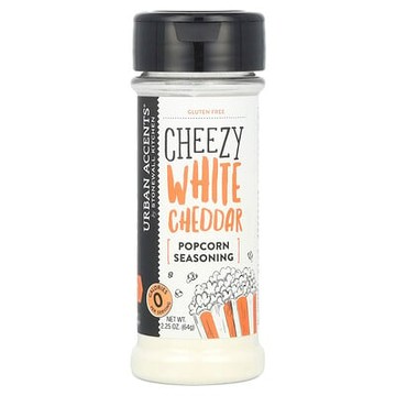 Urban Accents, 爆米花調味料，奶酪白切達奶酪，2.25 盎司（64 克）