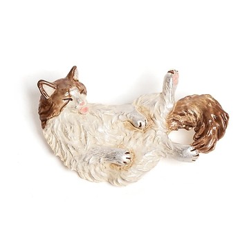 【Palnart Poc 官方正品｜4F】4FPB003 緬因貓 長毛貓咪 胸針 メインクーン Maine Coon
