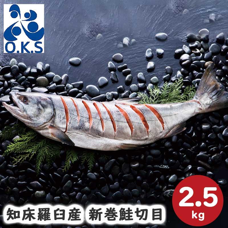 知床羅臼産 新巻鮭切目2.5kg お歳暮 御歳暮 歳暮 冬ギフト冬 ギフト 贈り物 お歳暮2023