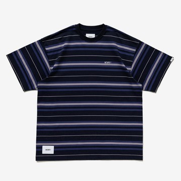 【日貨代購CITY】2023SS WTAPS BDY 02 SS COTTON 條紋 短T 刺繡 左胸LOGO 現貨