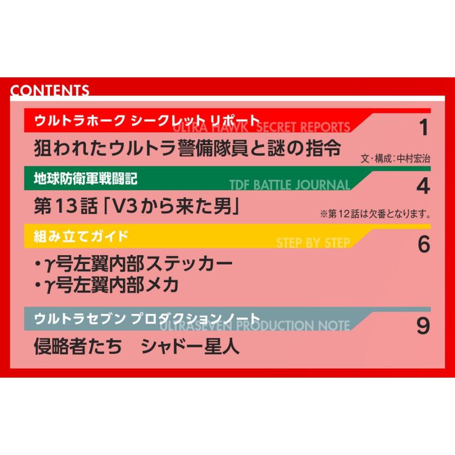 デアゴスティーニ　ウルトラホーク1号　第58号