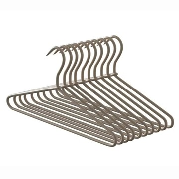 皮質衣架  奶咖色  10個