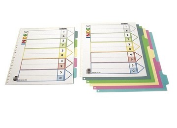 自強 電腦夾分段紙 (5段)【APP滿額下單10%點數(單一帳號最高5000點)】1/31止