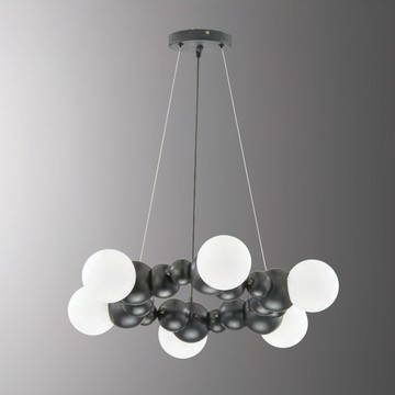 白玉球球造型吊燈 F85-09-K1643