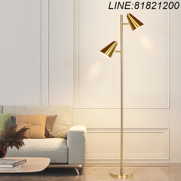 立燈 落地燈 公司貨 免運/開發票 客廳落地燈簡約現代立燈臥室北歐輕奢極簡沙發邊ins風立式落地燈