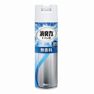 エステー トイレの消臭力スプレー 無香料 トイレノショウシュウスプレー ムコウ 1個