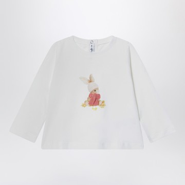 Long-sleeve T-shirt with bunny