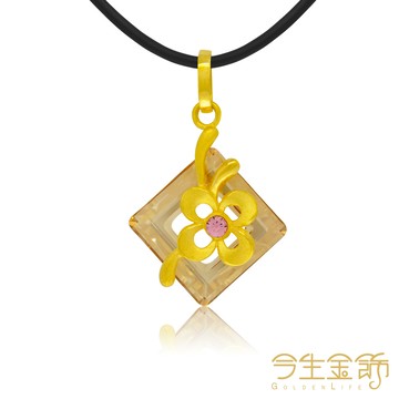 今生金飾 情深意動墜 (時尚黃金墜飾)