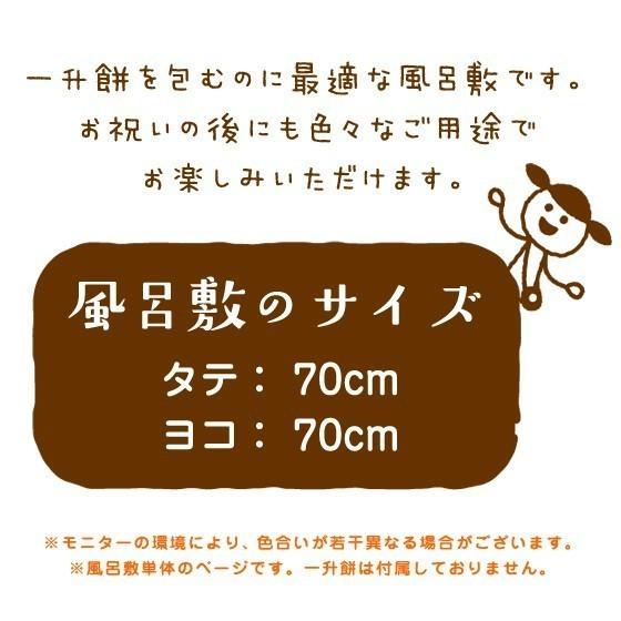 風呂敷 こはれ 森 70cm 一升餅 一生餅 誕生餅 背負い餅 1歳 誕生日