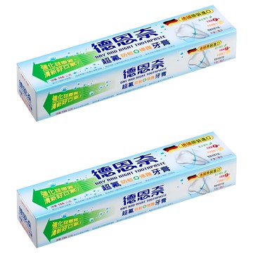 Day and Night 德恩奈 超氟 防蛀+修護 牙膏  156g  2條