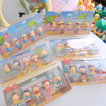 現貨【蠟筆小新】正版授權 春日部防衛隊出動！吊卡公仔盲袋 日落小物 交換禮物 聖誕禮物