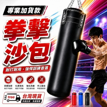台灣工廠【📌已填充🥊拳擊沙包】※ 拳擊沙包 MMA沙包袋 紮實填充🥊拳擊沙包