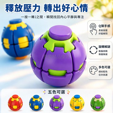 台灣出貨✨ 3D 旋轉指尖陀螺 減壓球 辦公室隨身玩具 緩解壓力 手指運動 趣味小物