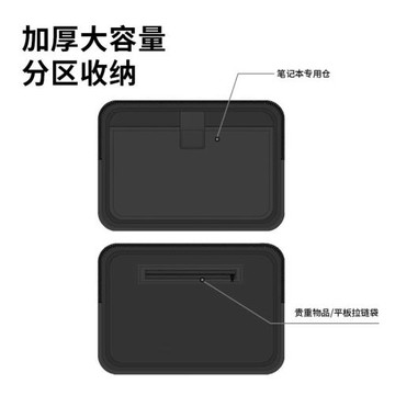 【趣物研所】卡通兔子可愛單肩包蘋果 iPad11寸14寸華為MateBook適用加厚大容量防水分區防震收納保護套