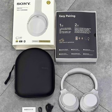跨境新款WH-1000XM4頭戴式運動型無線降噪藍牙耳機全包耳超長續航