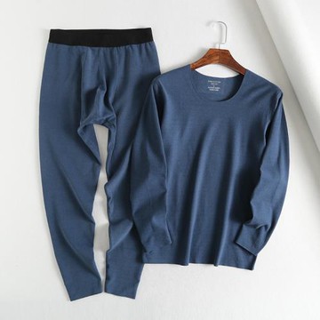 恒溫速干面料科技保暖！外貿原單工廠剪標尾貨加厚保暖內衣套裝