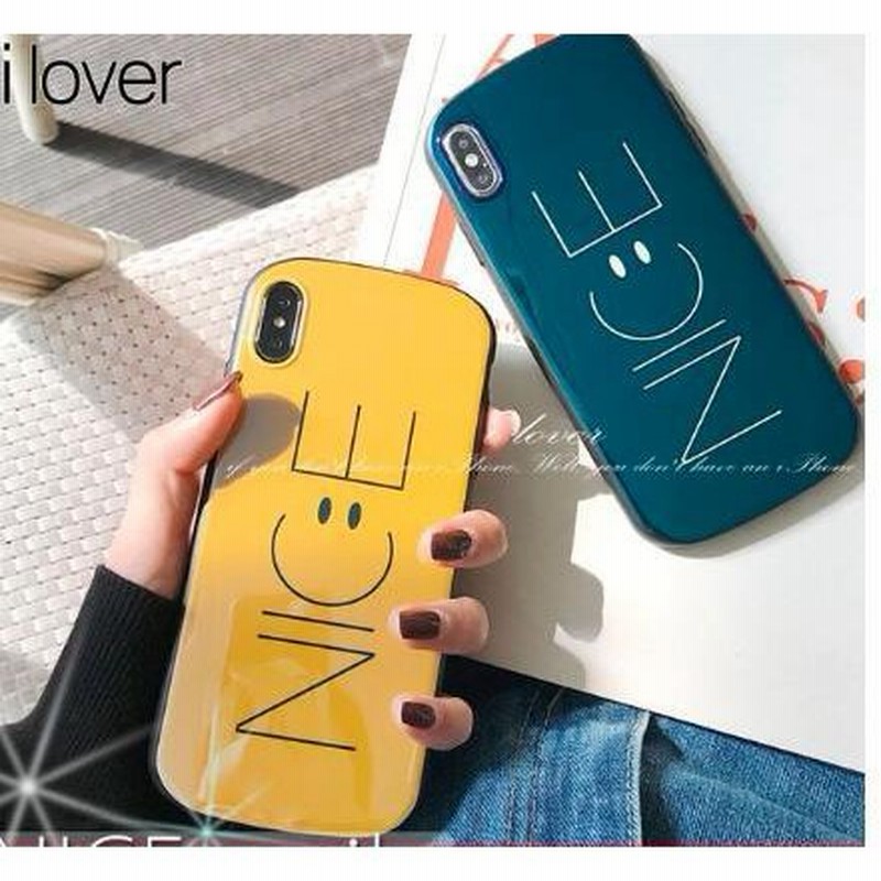 Iphoneケース ニコちゃん スマイル おしゃれ 強化ガラス 海外 スマホケース 可愛い シンプル 韓国 アイフォン アイホンケース Iphonex テンアール 通販 Lineポイント最大0 5 Get Lineショッピング