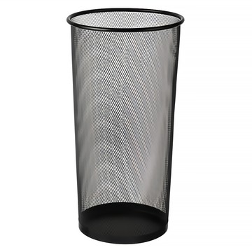 comet 鐵製格紋雨傘桶  1個  26 x 26 x 49.5cm  黑色